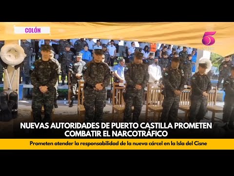 Nuevas autoridades de Puerto Castilla prometen combatir el narcotráfico