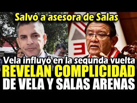 Nueva declaración de Villanueva revelan complicidad de Vela y Salas y como influyó en segunda vuelta