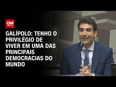 Galípolo: Tenho o privilégio de viver em uma das principais democracias do mundo | LIVE CNN