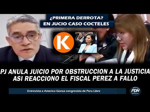 PJ ANULA JUICIO CONTRA KEIKO POR OBSTRUCCION A LA JUSTiCIA: ASÍ REACCIONO EL FISCAL PEREZ al FALLO