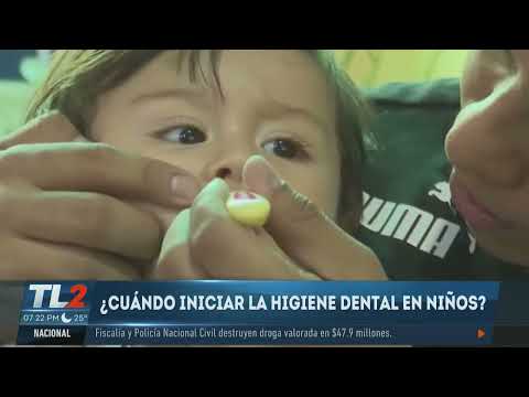 Higiene dental en niños de 0 a 3 años