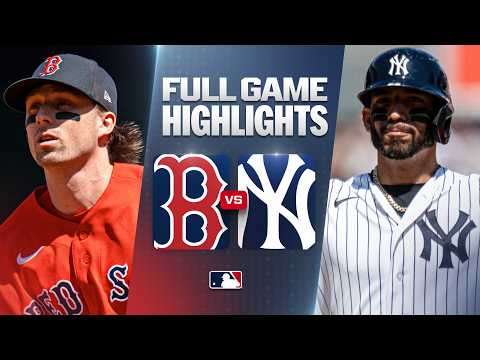 보스턴 레드삭스 vs 뉴욕 양키스: 공식 풀 Game 1 하이라이트 (8월 29) | 2026 MLB 시즌