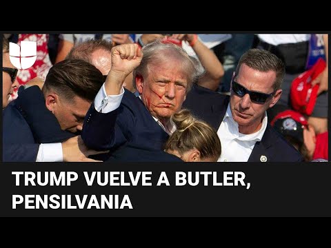 Trump regresa al mismo lugar en Pensilvania donde sufrió el atentado: este es el motivo de su visita