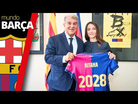 ¡AITANA renueva con el FC BARCELONA FEMENINO hasta 2028!