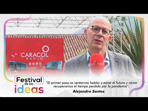 “Debemos  hablar, mirar el futuro y recuperar el tiempo perdido por el COVID”: Alejandro Santos