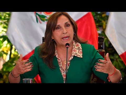 Dina Boluarte solicitó al congreso adelantar las elecciones en Perú