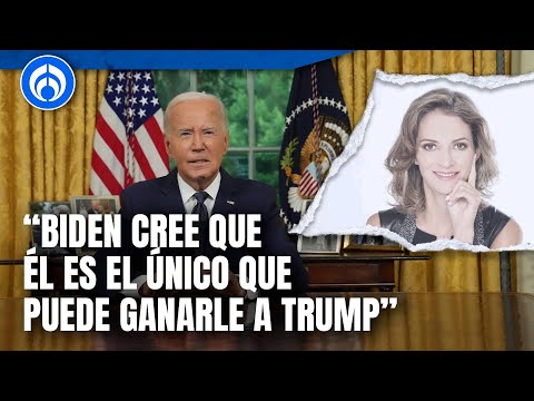 “Sería una mala estrategia cambiar candidatura de Joe Biden en este punto” : Ana Paula Ordorica