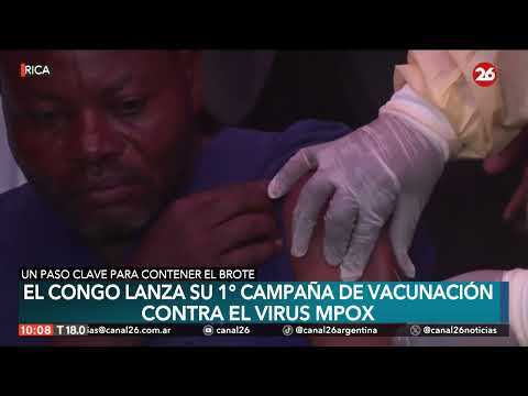 ÁFRICA | El Congo inicia su primera campaña de vacunación contra el virus Mpox