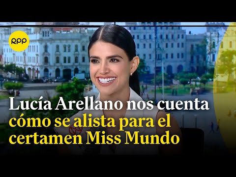 Lucía Arellano se alista para ir por la corona de Miss Mundo