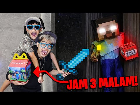 DIKIRA BOHONGAN! BELI HAPPY MEAL STEVE JAM 3 MALAM, DIA BENERAN DATANG! BOCIL PANIK KETAKUTAN!!!