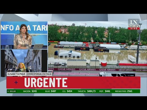 Fuertes inundaciones en el Norte de Italia con vícitimas fatales
