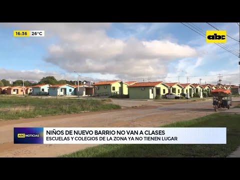 Niños del Barrio San Blas no van a clases por falta de escuelas