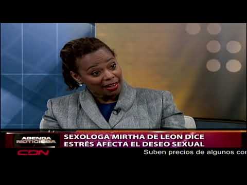 Sexóloga Mirtha de León dice estrés afecta el deseo sexual