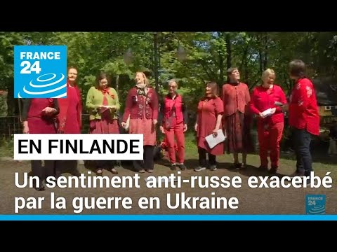 En Finlande, un sentiment anti-russe exacerbé par la guerre en Ukraine • FRANCE 24