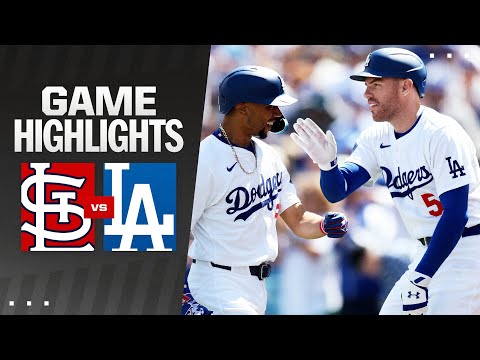 Cardinals vs. Dodgers Game Highlights (3/28/24) | MLB Highlights