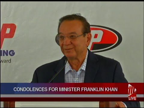 Energy Minister Franklin Khan Passes On
