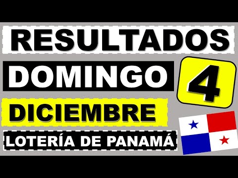 Resultados Sorteo Loteria Domingo 4 Diciembre 2022 Loteria Nacional Panama Dominical Q Jugo En Vivo