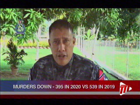 T&T Recorded A 25% Decrease In Murders For 2020