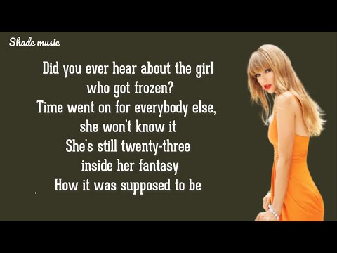 Taylor Swift - right where you left me (Lyrics)