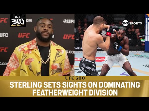 I like my chances Aljamain Sterling wants to clear out the UFC featherweight division