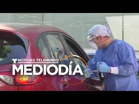 Test del coronavirus desde el automóvil en México | Noticias Telemundo