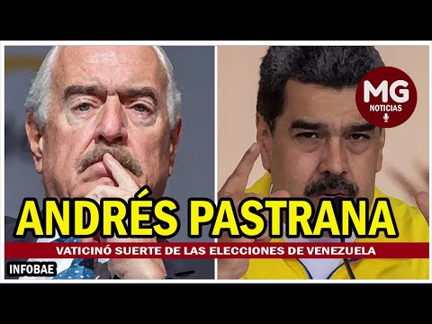 ANDRÉS PASTRANA VATICINÓ SUERTE DE LAS ELECCIONES DE VENEZUELA