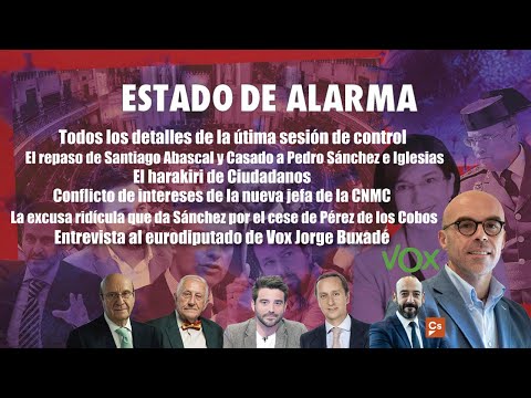 La falta de respeto de Sánchez por su celebración del infectódromo del 8M y entrevista a Buxadé VOX
