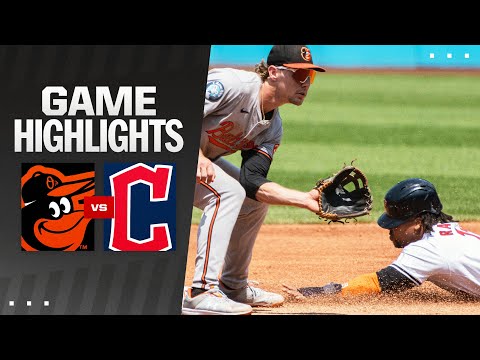 Orioles vs. Guardians Game Highlights (8/4/24) | MLB Highlights