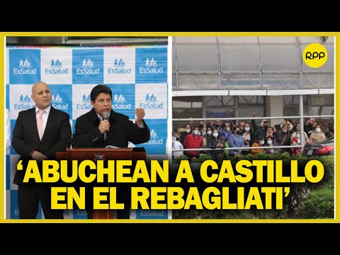 Valer sobre abucheos a Castillo: “En el Rebagliati se atienden los de San Isidro y Miraflores”