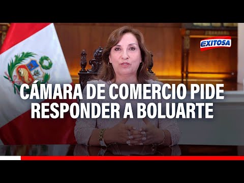 Cámara de Comercio de Lima pide a presidenta Dina Boluarte responder a Caso 'Rolex'