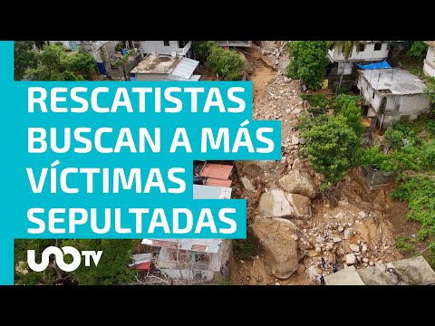 Deslave en cerro de Acapulco deja 200 viviendas en riesgo tras paso de John