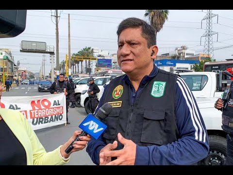 Felipe Castillo, alcalde de Los Olivos, pide que aprueben ya la 'Ley de terrorismo urbano'