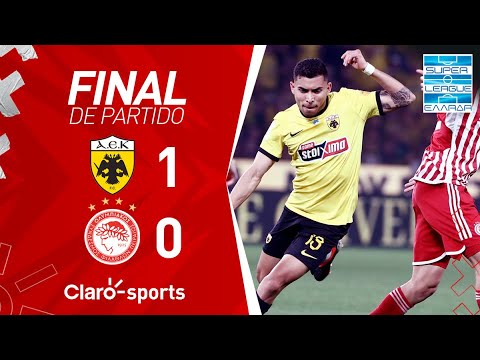 AEK Atenas (1-0) Olympiacos | Resumen final | Playoffs - Jornada 2 | Super Liga de Grecia