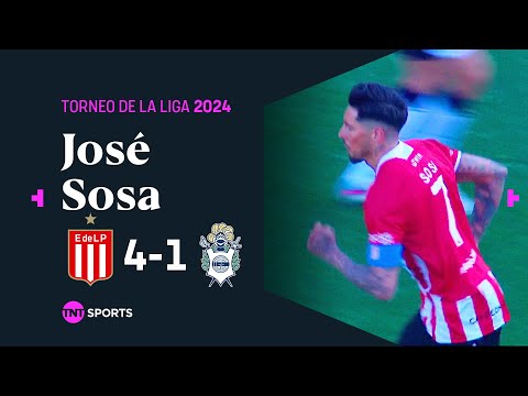 ¡PENAL Y GOL!  José #Sosa liquidó el encuentro ante #Gimnasia