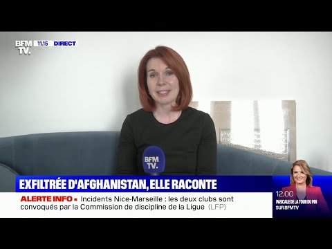 Victoria Fontan, française exfiltrée d'Afghanistan, témoigne sur BFMTV