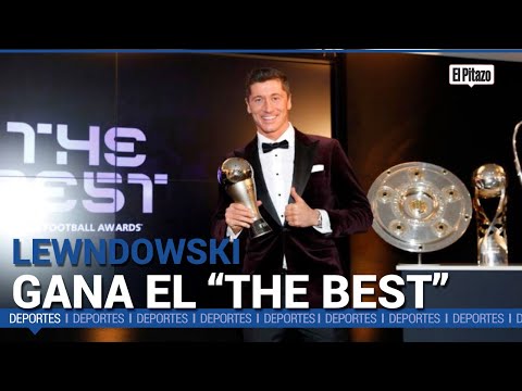 Lewandowski gana The Best a Cristiano y Messi