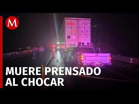 Accidente en autopista deja una persona sin vida en Colima