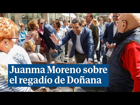 Juanma Moreno se abre a modificar su ley sobre el regadío en Doñana