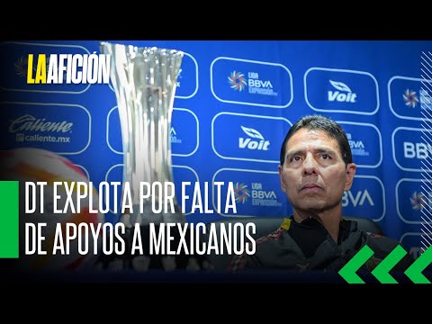Al que menos paciencia se le tiene es al entrenador mexicano : Alfonso Sosa