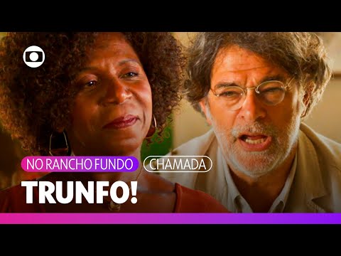 Ariosto acha que Quintilha é um trufo para ele explorar a gruta azul! | No Rancho Fundo | TV Globo