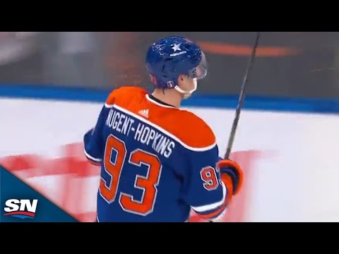 Oilers Ryan Nugent-Hopkins Beats Arturs Silovs With Wicked Wrister