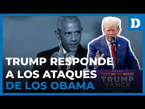 “¿Tengo que seguir apegándome a la política?” Responde Trump a Los Obama | El Diario