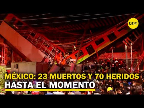 Ciudad de México: Accidente en metro deja al menos 23 muertos y 70 heridos