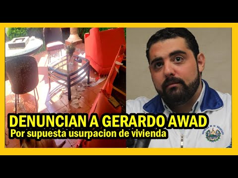 Denuncian a Gerardo Awad por uso de una vivienda | Depuración en la PNC