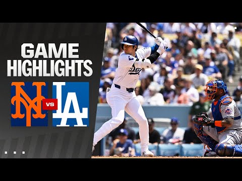 Mets vs. Dodgers Game Highlights (4/20/24) | MLB Highlights
