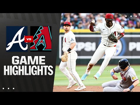 Braves vs. D-backs Game Highlights (4/26/25) | MLB Highlights