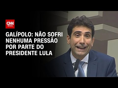 Galípolo: Não sofri nenhuma pressão por parte do presidente Lula | BASTIDORES CNN