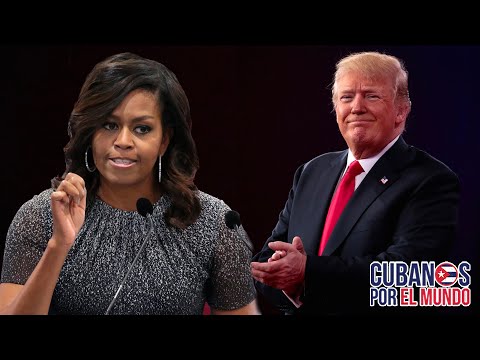 Trump responde a Michelle Obama: gracias a Barack estoy en la Casa Blanca