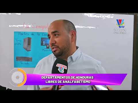 Departamentos de Honduras libres de analfabetismo