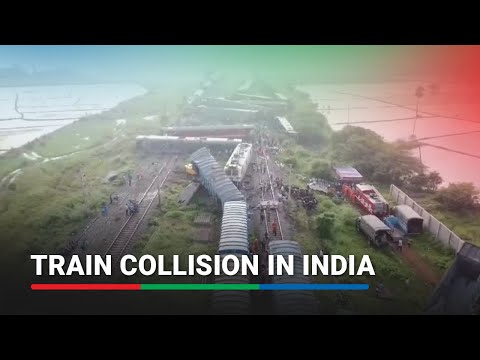 Train collision derails passenger coaches in India | ABS-CBN News